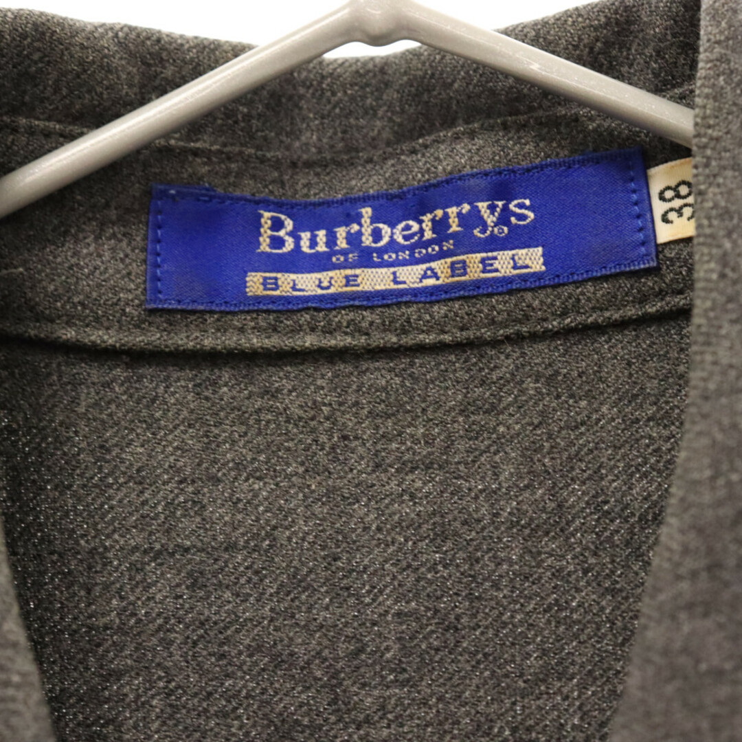 BURBERRY(バーバリー)のBURBERRYS バーバリーズ センタープリーツデザイン ストレートワンピース ロングシャツ レディース 172‐1W402‐5480 ブラウン レディースのワンピース(ロングワンピース/マキシワンピース)の商品写真