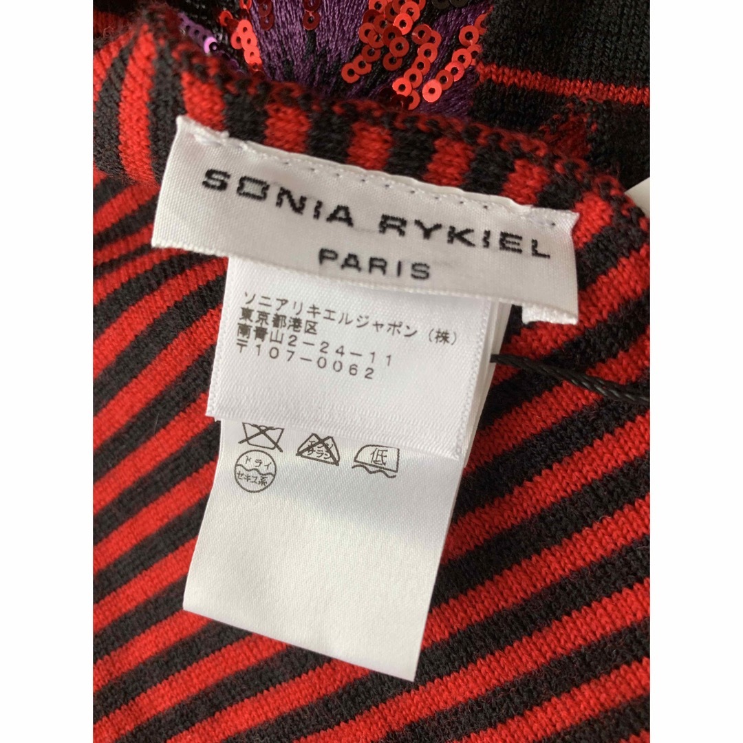 SONIA RYKIEL(ソニアリキエル)のソニアリキエル SONIA RYKIEL マフラー ストール スパンコール装飾 レディースのファッション小物(マフラー/ショール)の商品写真