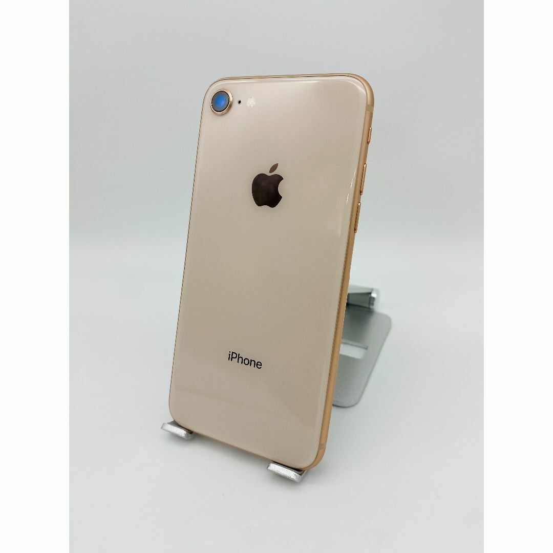 152美品iPhone8 64Gローズゴールド/シムフリー/大容量新品バッテリーの