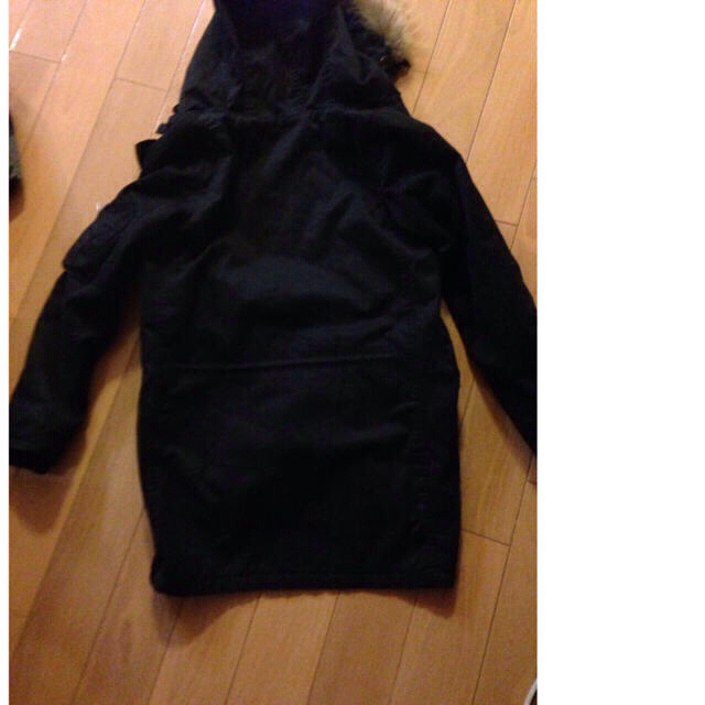 黒 モッズコート レディースのジャケット/アウター(モッズコート)の商品写真