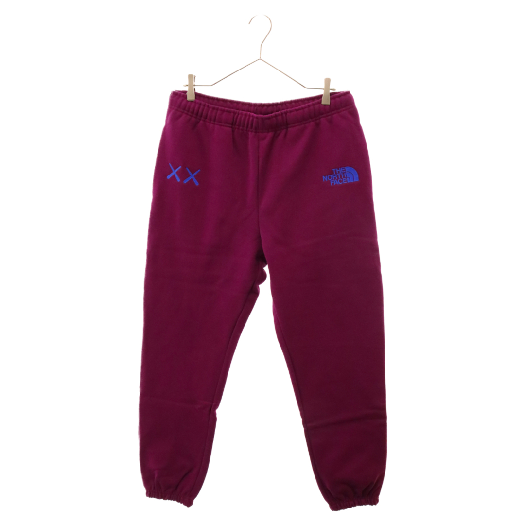 33センチ股下THE NORTH FACE ザノースフェイス 22SS ×KAWS Sweat Pant PAMPLONA カウズ スウェットパンツ パープル NF0A7WLKGP5