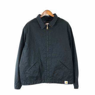 カーハート(carhartt)のCarhartt カーハート 中綿 ワーク ジャケット 大きいサイズ ブラック (メンズ 2XL) 中古 古着 P1726(その他)