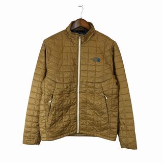 ザノースフェイス(THE NORTH FACE)のTHE NORTH FACE ノースフェイス ナイロン 中綿 キルティング ジャケット アウトドア ブラウン (メンズ M) 中古 古着 P1727(その他)