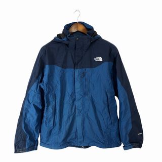 ザノースフェイス(THE NORTH FACE)のTHE NORTH FACE ノースフェイス HYVENT マウンテンパーカー ジャケット 防水 アウトドア ブルー (メンズ L) 中古 古着 P1728(その他)