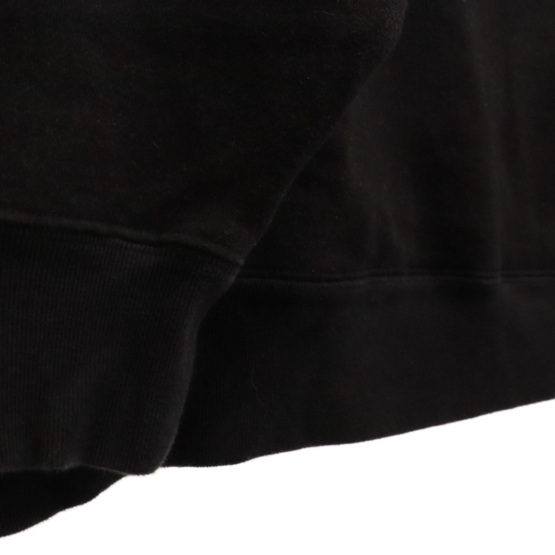61センチ肩幅NEIGHBORHOOD ネイバーフッド 20AW JERSEY CE-HN.LS 刺繍 ロゴ スウェット トレーナー ブラック 202UNNH‐CSM04