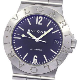 ブルガリ(BVLGARI)のブルガリ BVLGARI LCV35S ディアゴノ デイト 自動巻き メンズ 保証書付き_784426(腕時計(アナログ))