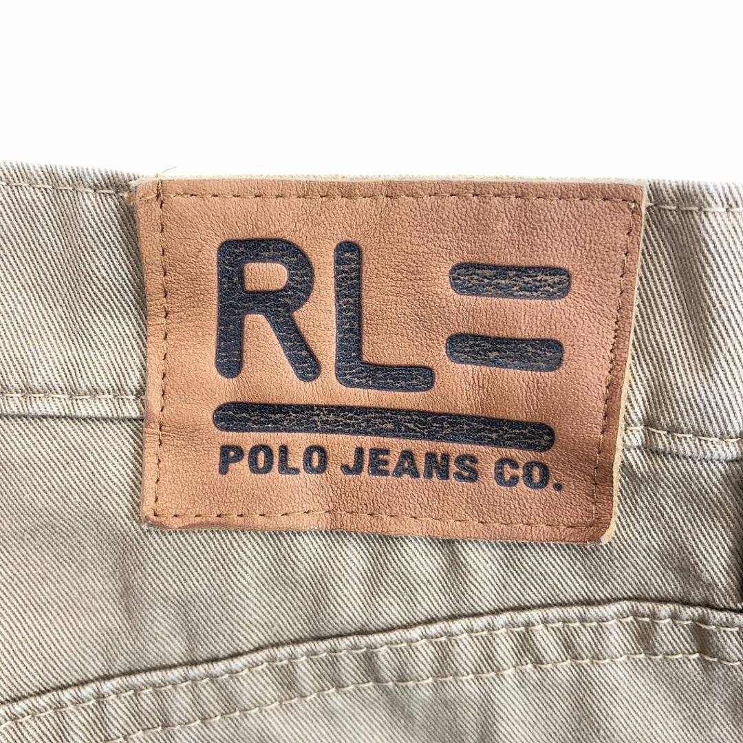 POLO RALPH LAUREN(ポロラルフローレン)のPOLO JEANS ポロジーンズ コットン チノ パンツ アメカジ カジュアル ブラウン (メンズ 38) 中古 古着 P1790 メンズのパンツ(その他)の商品写真