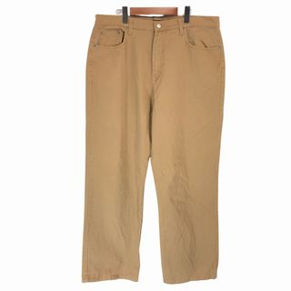 ポロラルフローレン(POLO RALPH LAUREN)のPOLO JEANS ポロジーンズ コットン チノ パンツ アメカジ カジュアル ブラウン (メンズ 38) 中古 古着 P1790(その他)