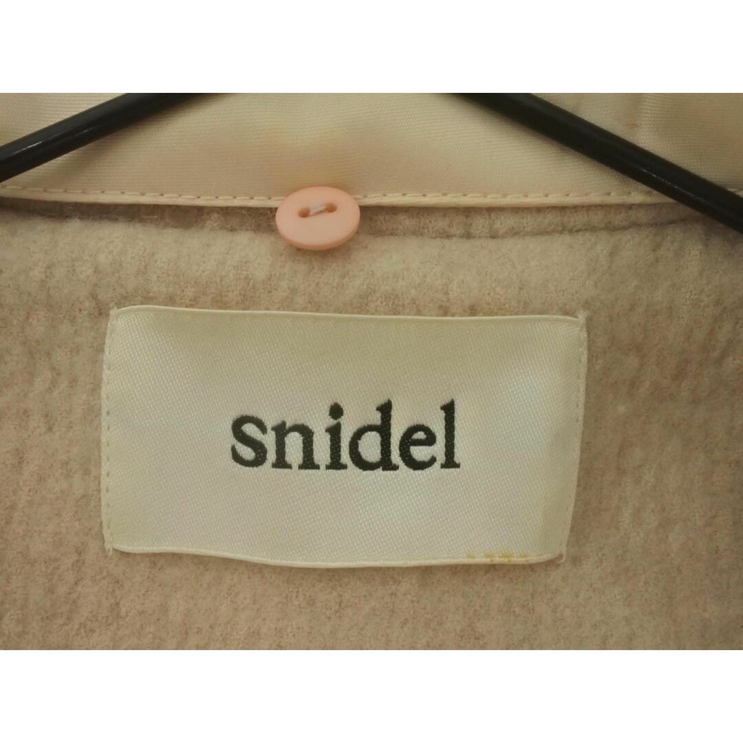 SNIDEL - snidel スナイデル ウール100% ラビットファー 2WAY コート