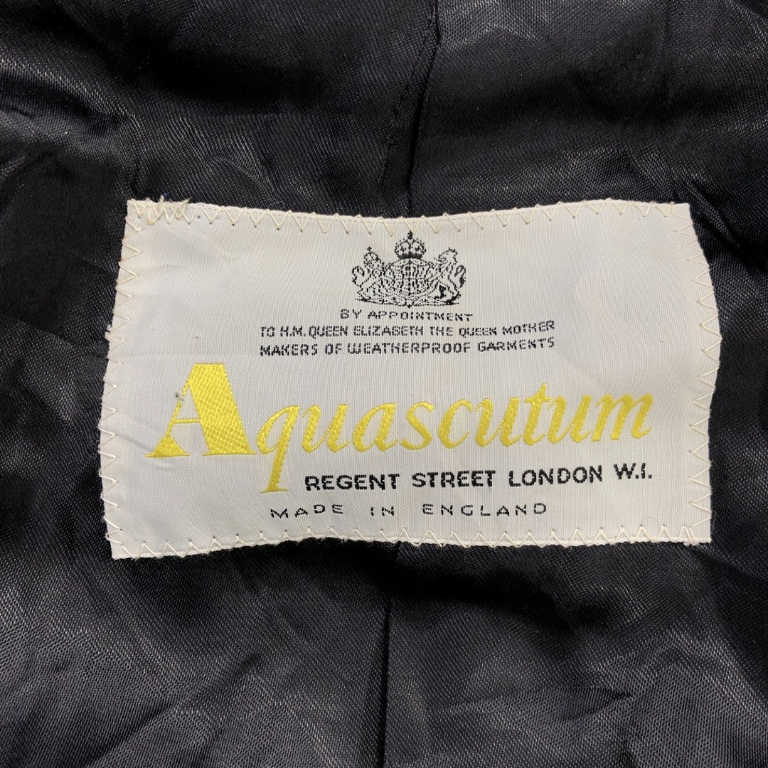 70年代 イングランド製 Aquascutum アクアスキュータム ウール 70年代 イングランド製 Aquascutum アクアスキュータム ウール