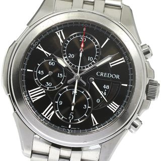 セイコー(SEIKO)のセイコー SEIKO 6S77-00B0/GCBK989 クレドール パシフィーク クロノグラフ 自動巻き メンズ _781652(腕時計(アナログ))