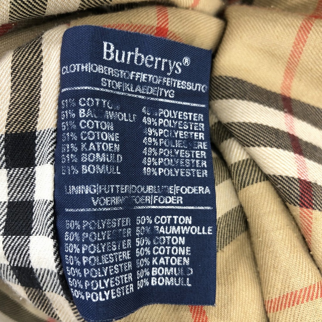 BURBERRY - 80年代 イングランド製 Burberrys バーバリーズ トレンチ