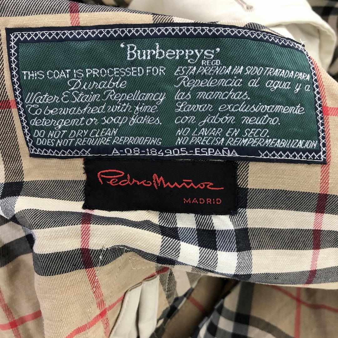 BURBERRY - SALE/// 80年代 スペイン製 Burberrys バーバリーズ BURBERRY - SALE/// 80年代 スペイン製 Burberrys バーバリーズ