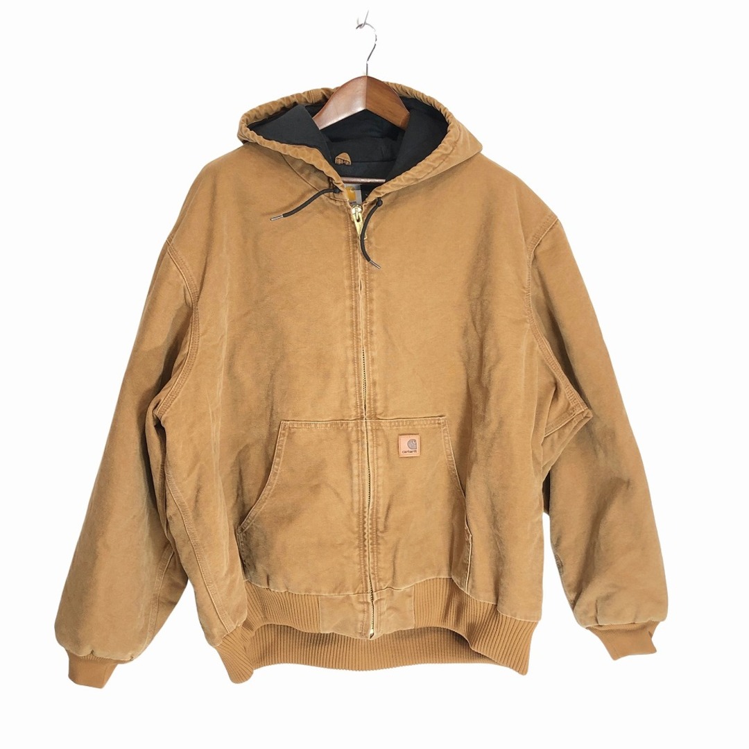 carhartt(カーハート)のSALE///// Carhartt カーハート アクティブジャケット ジャケット 大きいサイズ  ワーク ダック地 ブラウン (メンズ 3XL) P1838 メンズのジャケット/アウター(その他)の商品写真