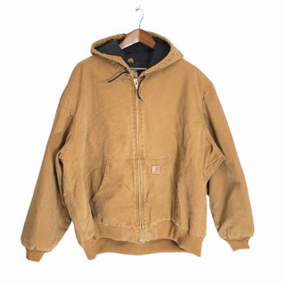 カーハート(carhartt)のSALE///// Carhartt カーハート アクティブジャケット ジャケット 大きいサイズ  ワーク ダック地 ブラウン (メンズ 3XL) P1838(その他)