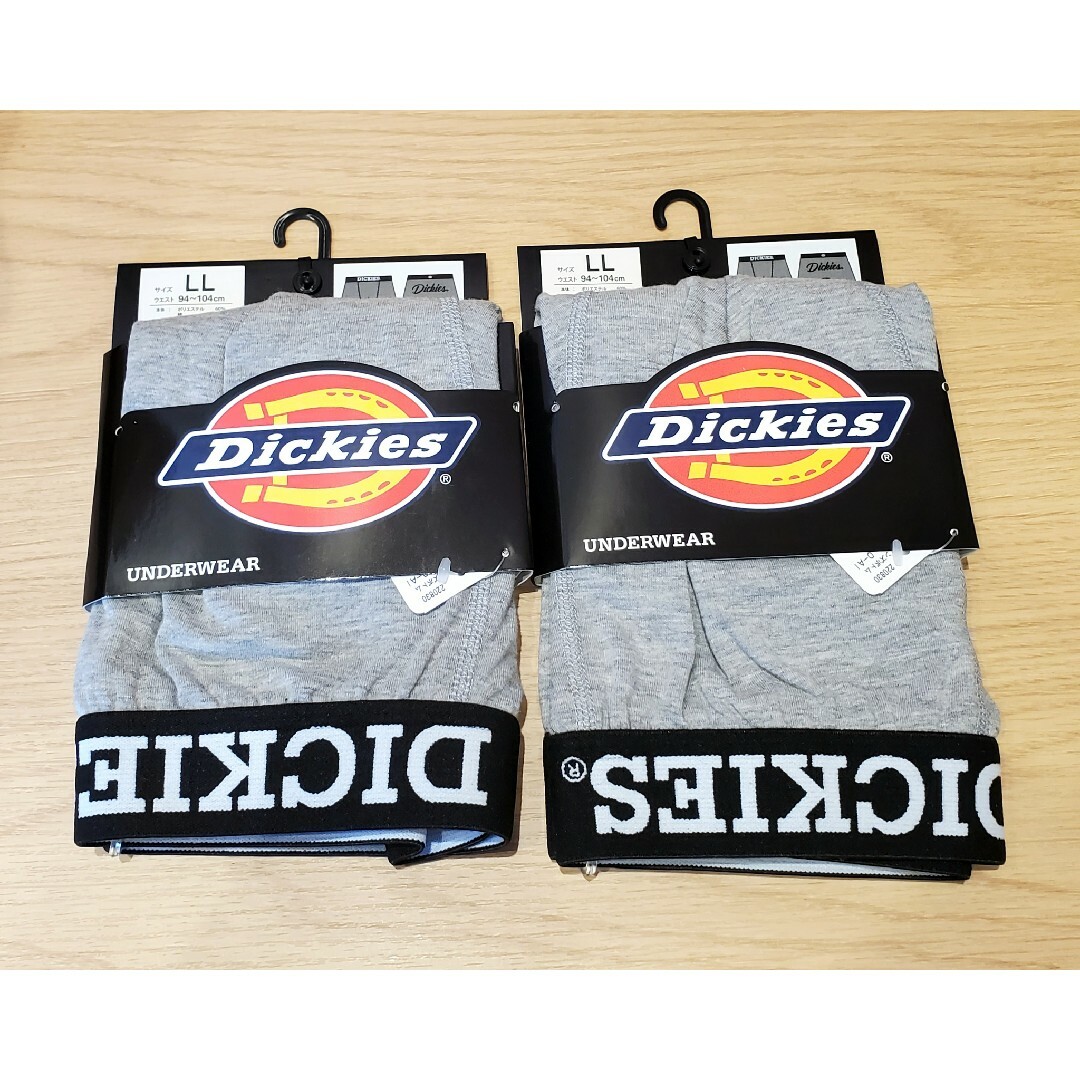 Dickies(ディッキーズ)の2枚組 Dickies  ボクサーブリーフ LLサイズサイズ  LLカラー メンズのアンダーウェア(ボクサーパンツ)の商品写真