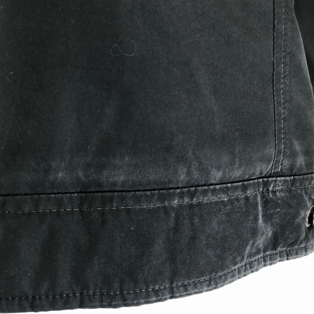 POLO RALPH LAUREN(ポロラルフローレン)の90年代 Polo by Ralph Lauren ポロ ラルフローレン 中綿 スイングトップ カジュアル ブラック (メンズ L) 中古 古着 P1875 メンズのジャケット/アウター(その他)の商品写真