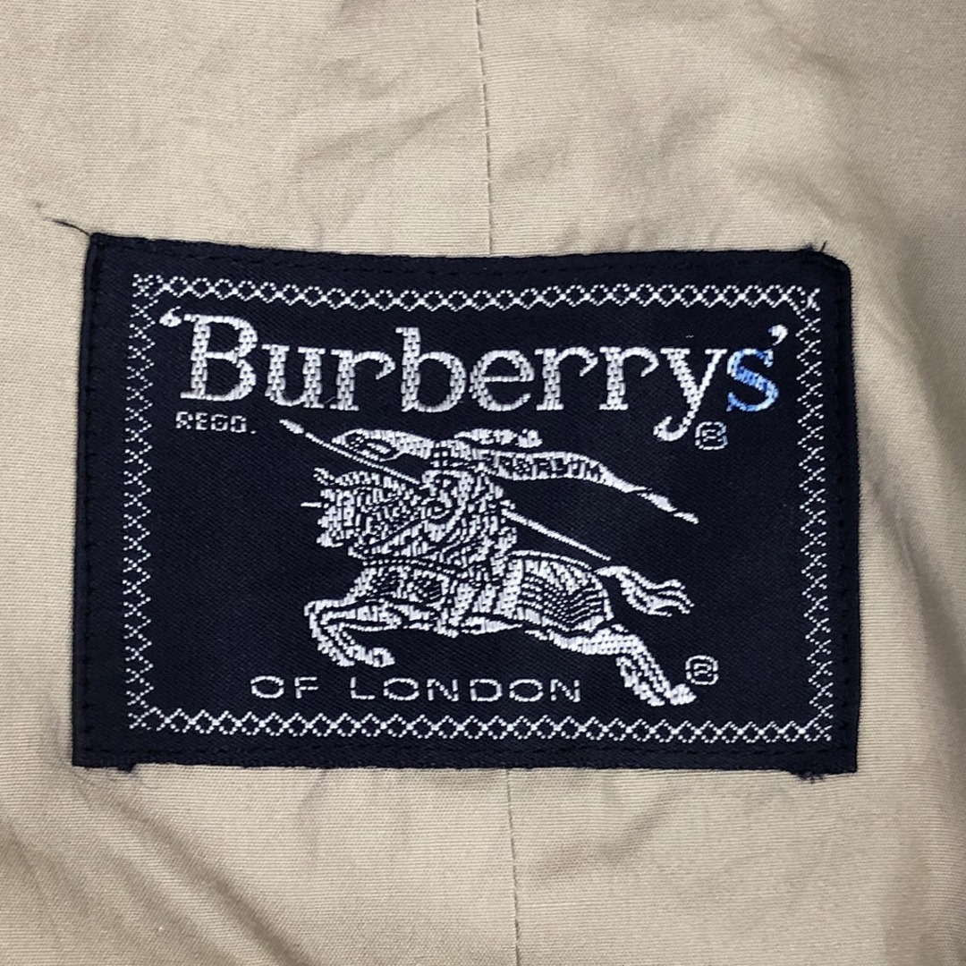 BURBERRY(バーバリー)の90年代 Burberrys バーバリーズ 一枚袖 トレンチ コート アウター ベージュ (レディース 4) 中古 古着 P1879 レディースのジャケット/アウター(ロングコート)の商品写真