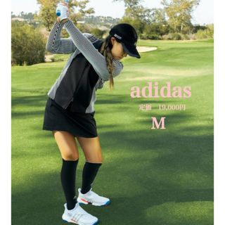 アディダス(adidas)の新品adidas golf アディダスゴルフ　長袖フルジップセーター　ニット　M(ウエア)