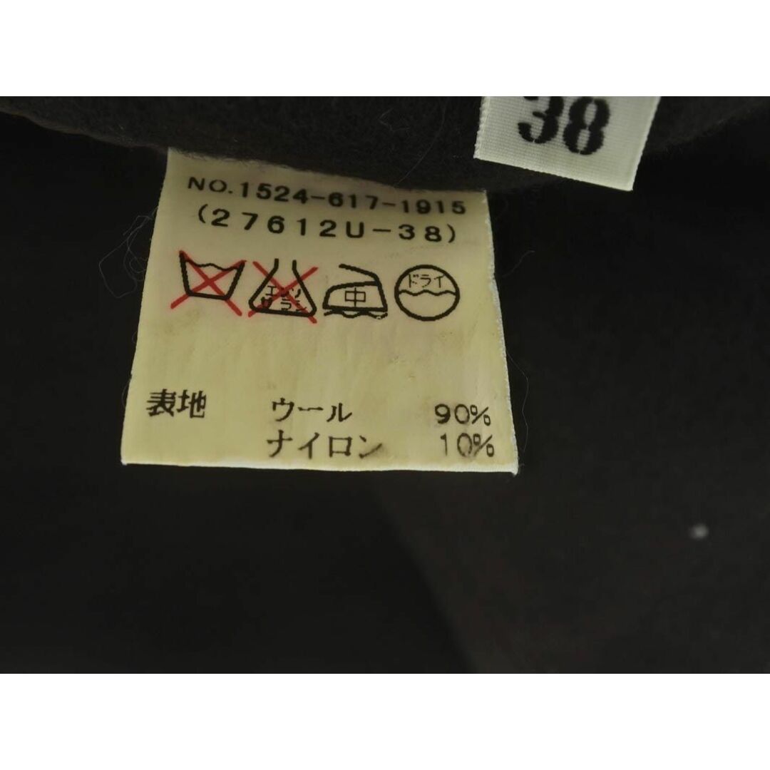 UNITED ARROWS(ユナイテッドアローズ)のユナイテッドアローズ ウール混 巻き ラップ スカート size38/茶 ◇■ レディース レディースのスカート(ひざ丈スカート)の商品写真