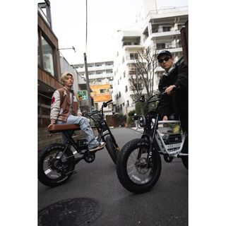 平本蓮愛用　OXBIKE EBIKEダブルシート付き 電動アシスト自転車(自転車本体)