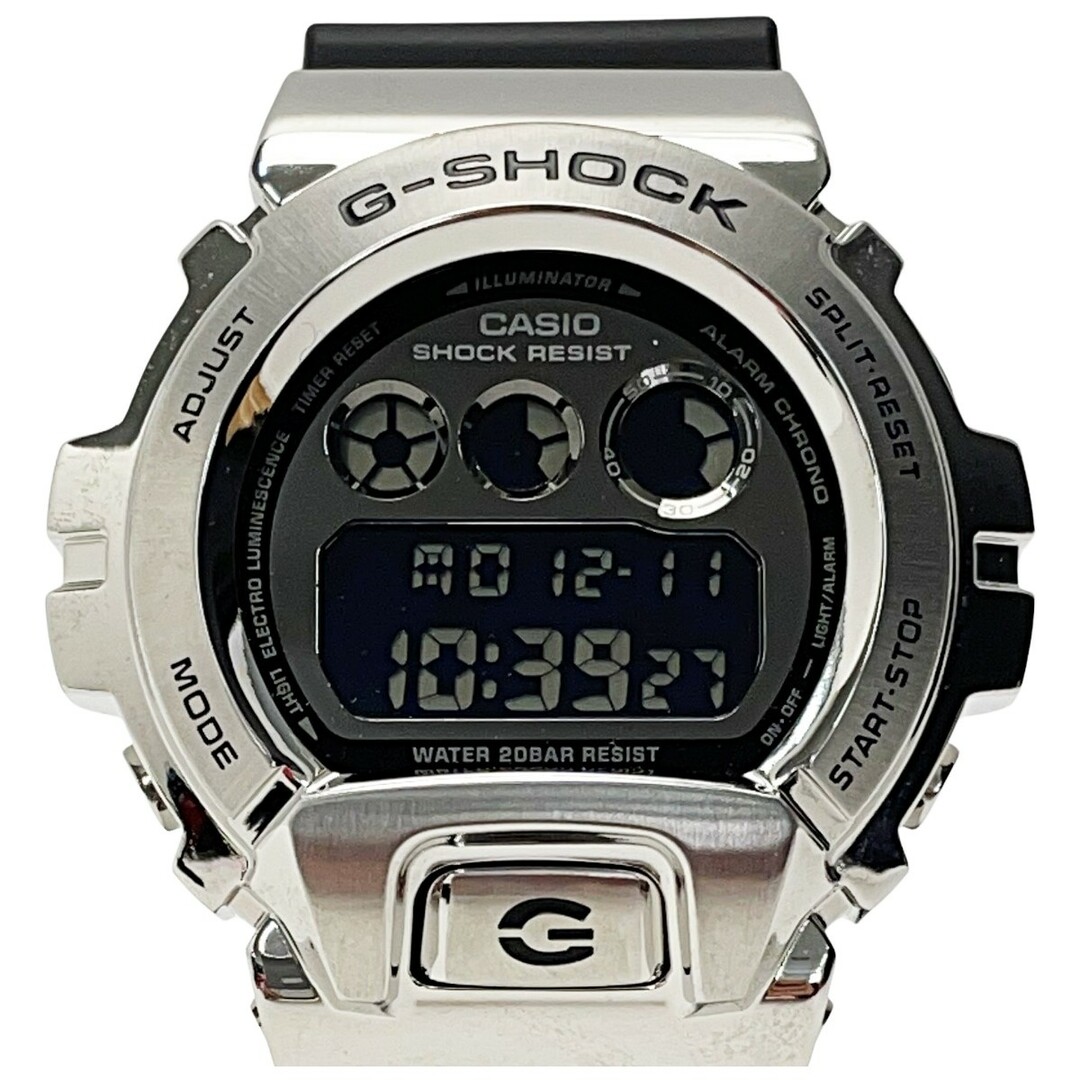 ☆☆CASIO カシオ G-SHOCK  GM6900-1JF ブラック×シルバー クォーツ デジタル メタル 樹脂 メンズ 腕時計時計