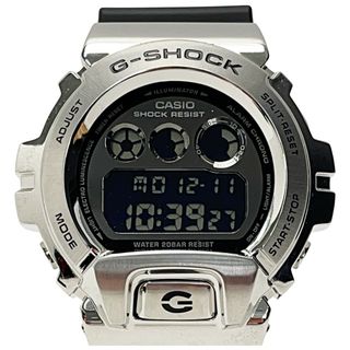 カシオ(CASIO)の☆☆CASIO カシオ G-SHOCK  GM6900-1JF ブラック×シルバー クォーツ デジタル メタル 樹脂 メンズ 腕時計(腕時計(デジタル))