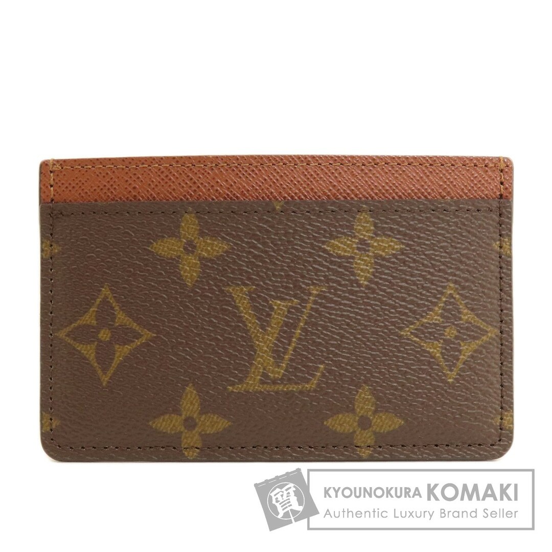 LOUIS VUITTON(ルイヴィトン)のLOUIS VUITTON M61733 カードケース ポルト カルト・サーンプル モノグラム カードケース モノグラムキャンバス レディース レディースのファッション小物(名刺入れ/定期入れ)の商品写真