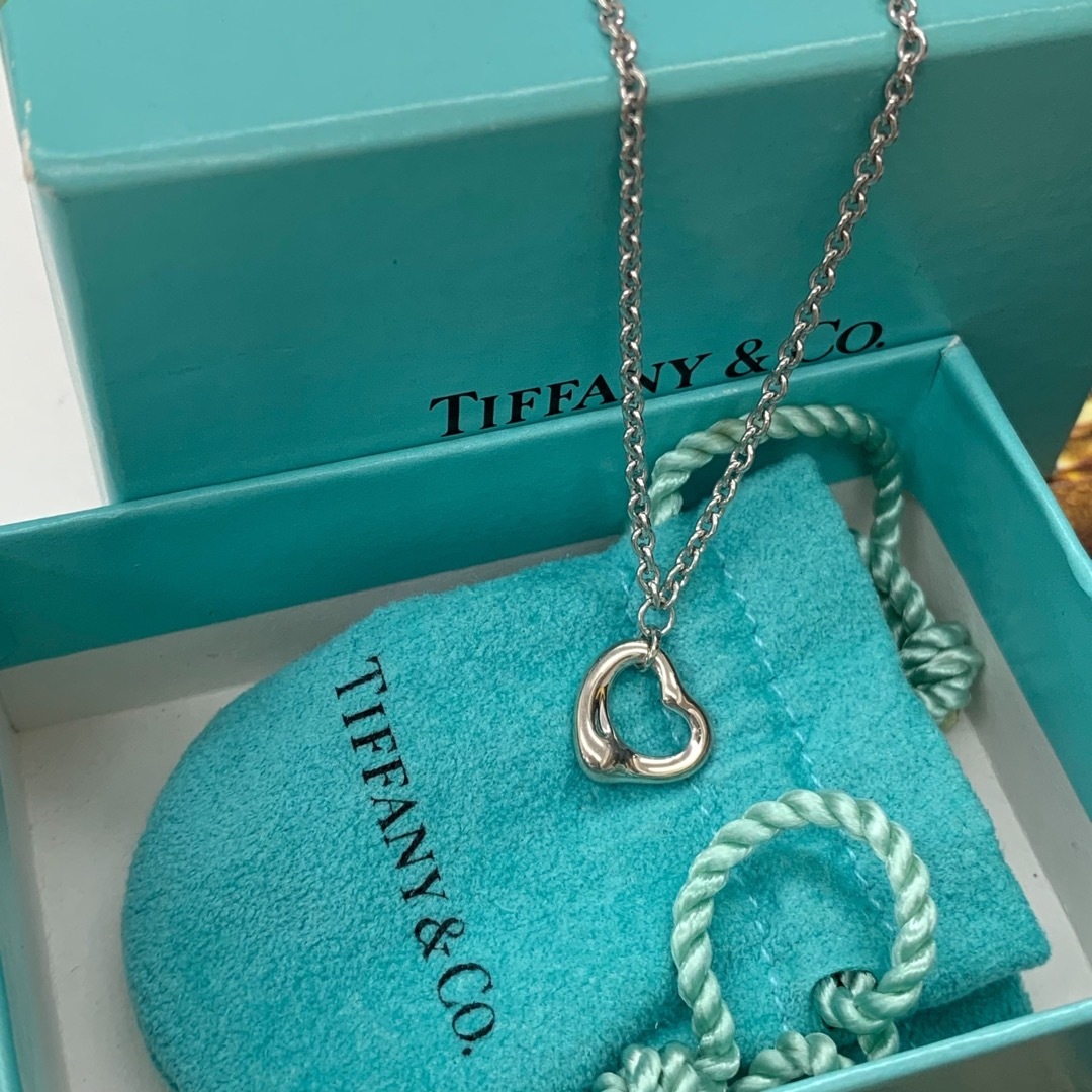 Tiffany & Co. - SV925 ティファニー オープンハート ブレスレット