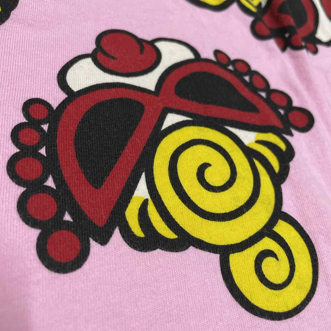 HYSTERIC MINI(ヒステリックミニ)のフェイスmini🩷Tee(90)ピンク🎀 キッズ/ベビー/マタニティのキッズ服女の子用(90cm~)(Tシャツ/カットソー)の商品写真