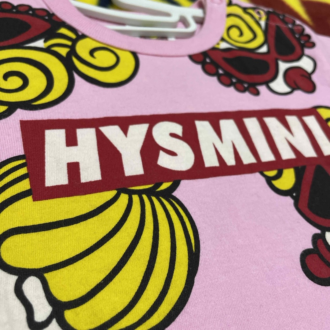 HYSTERIC MINI(ヒステリックミニ)のフェイスmini🩷Tee(90)ピンク🎀 キッズ/ベビー/マタニティのキッズ服女の子用(90cm~)(Tシャツ/カットソー)の商品写真