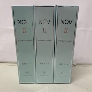 ノブ(NOV)のnov ノブii モイスチュアクリーム　3本セット(フェイスクリーム)