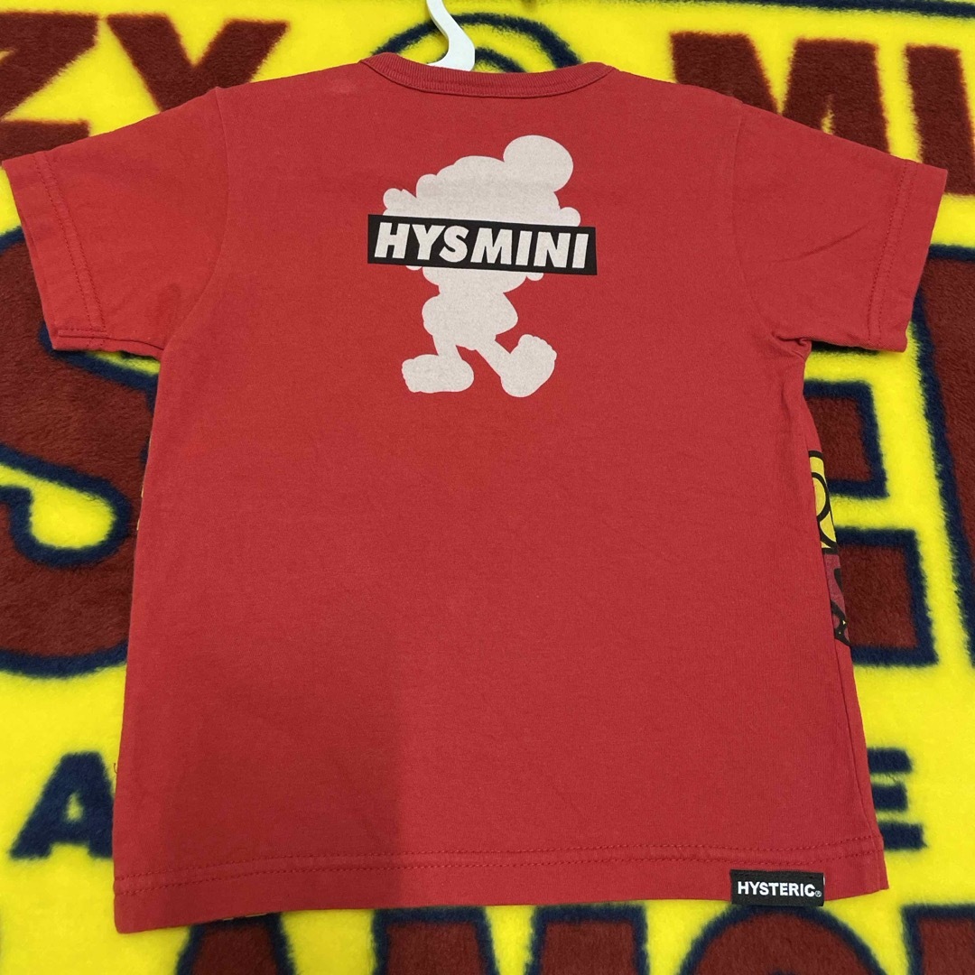 HYSTERIC MINI(ヒステリックミニ)のフェイスmini❤️Tee(90)レッド🍎 キッズ/ベビー/マタニティのキッズ服女の子用(90cm~)(Tシャツ/カットソー)の商品写真