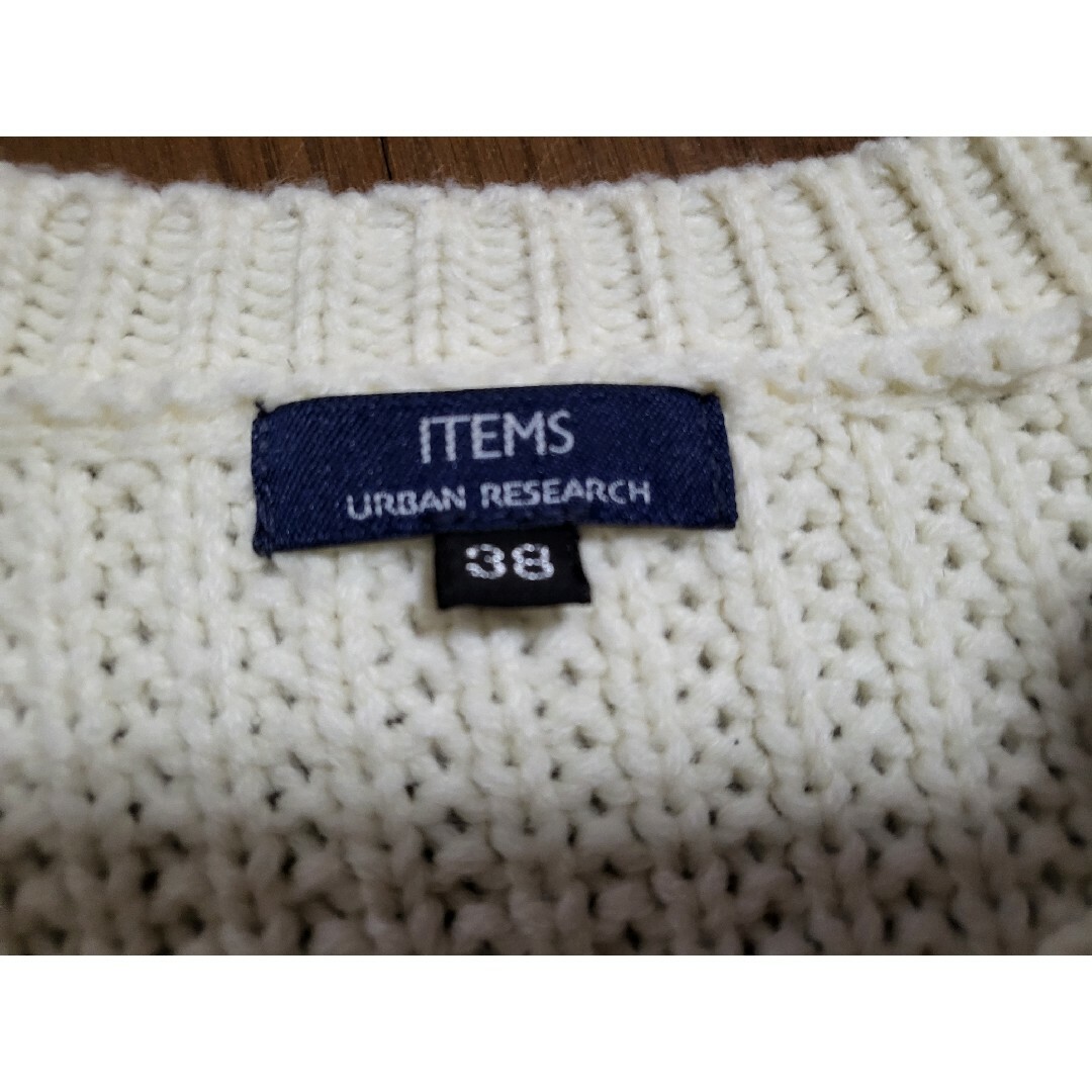 URBAN RESEARCH ITEMS(アーバンリサーチアイテムズ)のURBAN RESEARCH ITEMS セーター/38(L位)美品 メンズのトップス(ニット/セーター)の商品写真