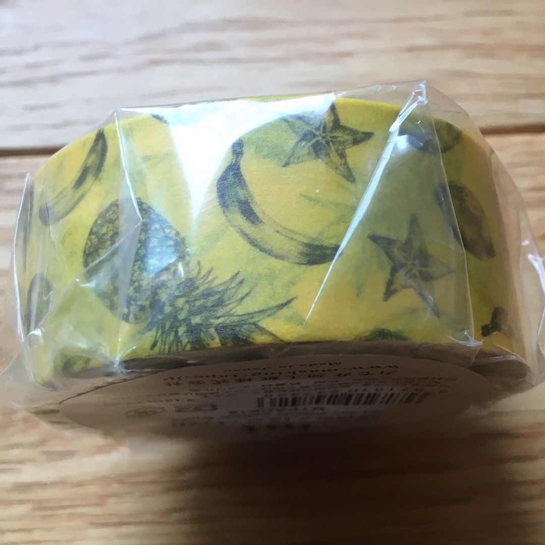 mt(エムティー)のmt for PACK  強粘着マスキングテープ　yellow fruits  エンタメ/ホビーのアート用品(その他)の商品写真