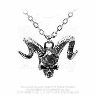 ALCHEMY GOTHIC: Skull of Azrael 悪魔の頭蓋骨(ネックレス)