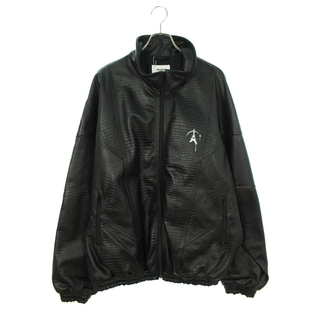 doublet embossed leather track jacket(ライダースジャケット)