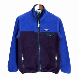 パタゴニア(patagonia)のSALE///// patagonia パタゴニア SYNCHILLA シンチラ フルジップ フリースジャケット アウトドア ブルー (レディース M) P1983(その他)