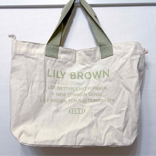 リリーブラウン(Lily Brown)のロゴ トートバッグ リリーブラウン(トートバッグ)