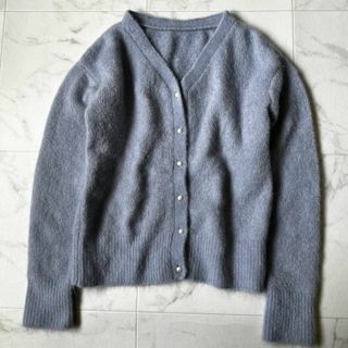 ブルーレーベルクレストブリッジ(BLUE LABEL CRESTBRIDGE)のブルーレーベルクレストブリッジ✨パールボタン モヘヤ ニットカーディガン(カーディガン)