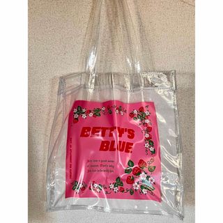 BETTY'S BLUE - 【未使用品】BETTY'S BLUE 完全受注生産 ショッパー柄PVCバッグ