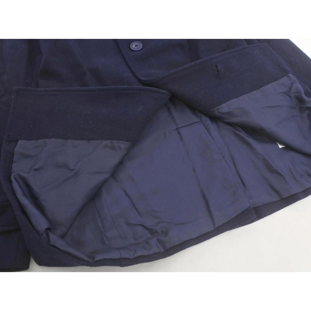 URBAN RESEARCH(アーバンリサーチ)のアーバンリサーチ ウール混 スタンドカラー コート size38/紺 ◆■ メンズ メンズのジャケット/アウター(その他)の商品写真
