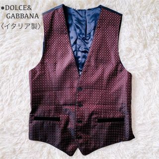 DOLCE&GABBANA - 極美品 ドルチェアンドガッバーナ 派手柄 ベロア 異