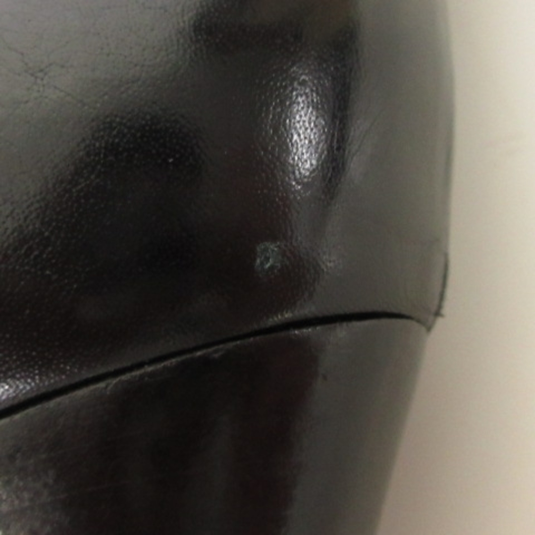 Sergio Rossi(セルジオロッシ)のセルジオロッシ ロング ブーツ レザー 34 黒 ブラック IBO45 レディースの靴/シューズ(ブーツ)の商品写真