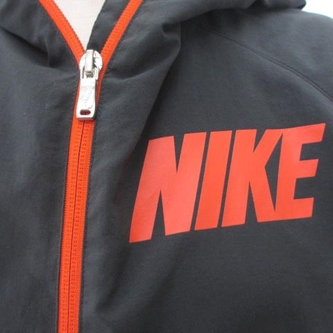 NIKE(ナイキ)のナイキ NIKE ジップアップ パーカー ロゴ プリント 裏メッシュ グレー M レディースのトップス(パーカー)の商品写真