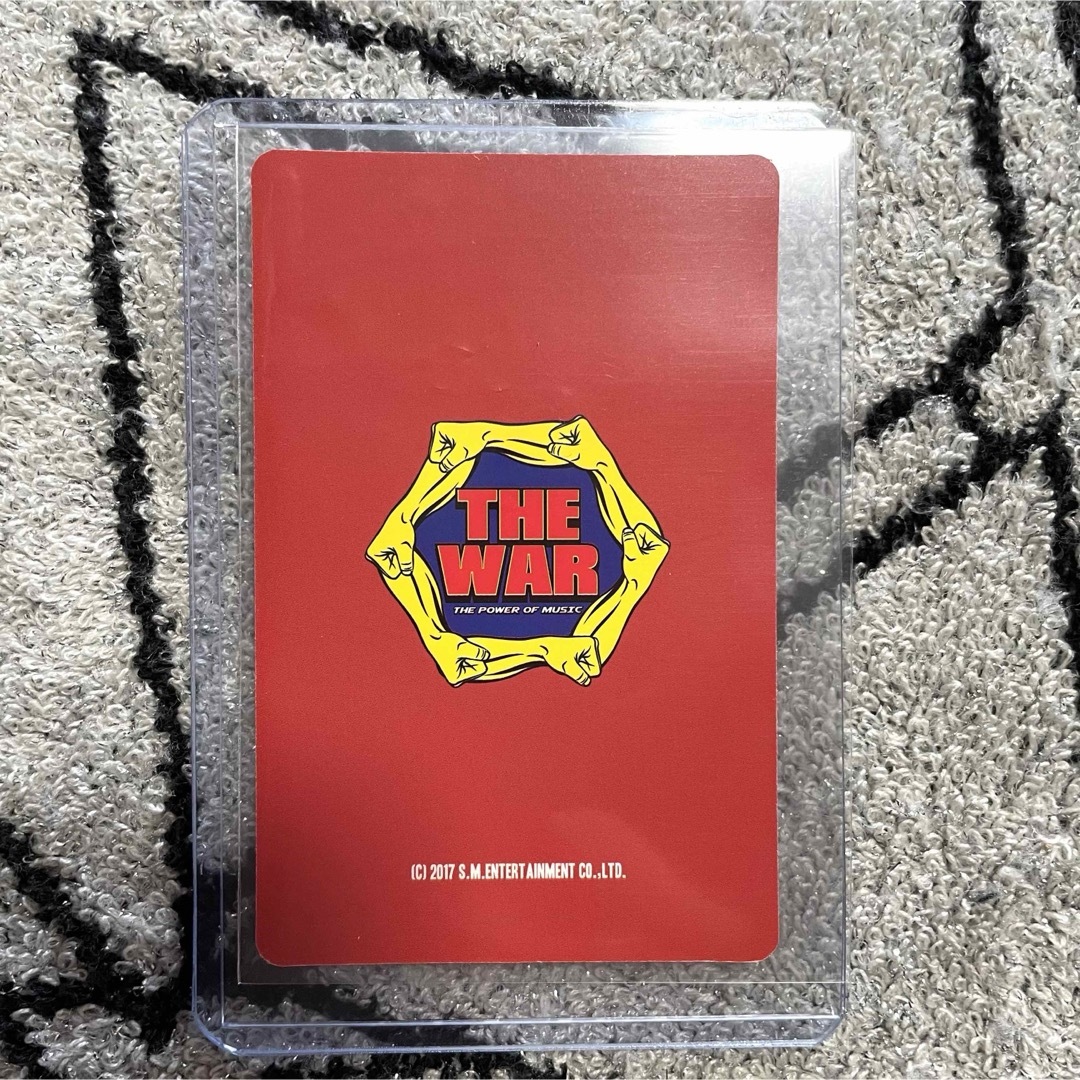 EXO(エクソ)のEXO The War  Power  コースター　トレカ　チャニョル エンタメ/ホビーのタレントグッズ(アイドルグッズ)の商品写真