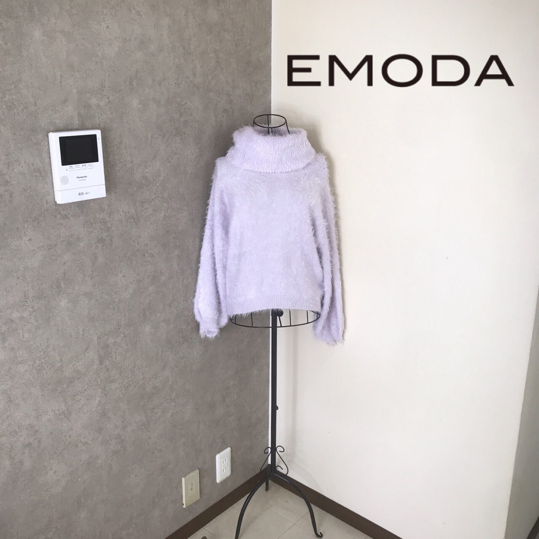 EMODA(エモダ)のエモダ♡1度着用　タートルネックニット レディースのトップス(ニット/セーター)の商品写真