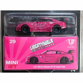 ニッサン(日産)のMINI GT LBWK LBワークス 日産 R35 GT-R キャンディピンク(ミニカー)