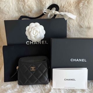 シャネル(CHANEL)のCHANEL コインパース　キャビアスキン(財布)