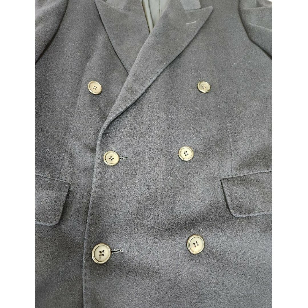 BALENCIAGA - BALENCIAGA カシミヤ混 ウール ロングコートの通販 BALENCIAGA - BALENCIAGA カシミヤ混 ウール ロングコートの通販